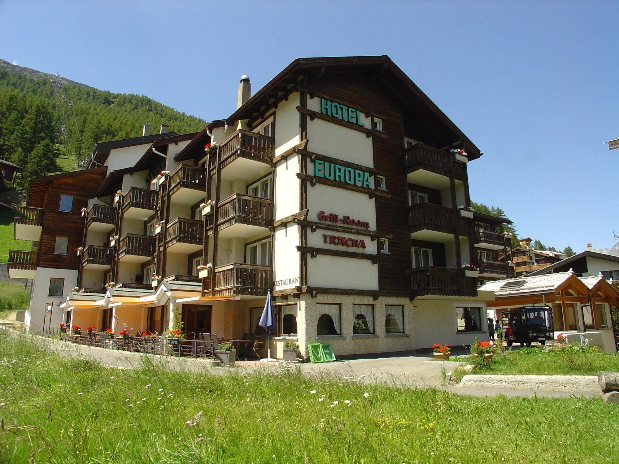Hotel Europa Saas-Fee Esterno foto
